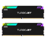 Pamięć RAM AGi 32GB (2x16GB) 6000 CL30 Turbojet RGB Black